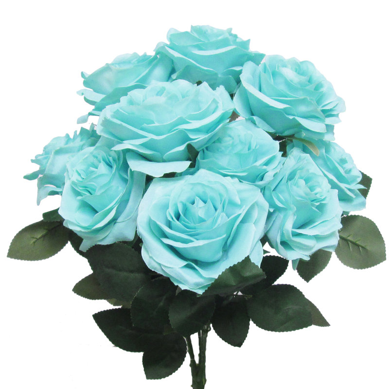 Grand rosier Jaafer Deluxe, Bleu Tiffany