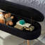 Banc de rangement avec repose-pieds ovale Luxury-131454024