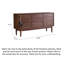 Commode d'appoint à grande capacité American Retro