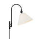 Teviston Single Light Dimmable Armed Sconce