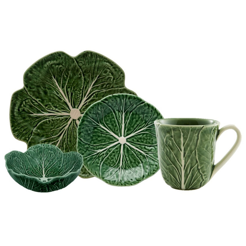 Cabbage Earthenware Dinnerware Set