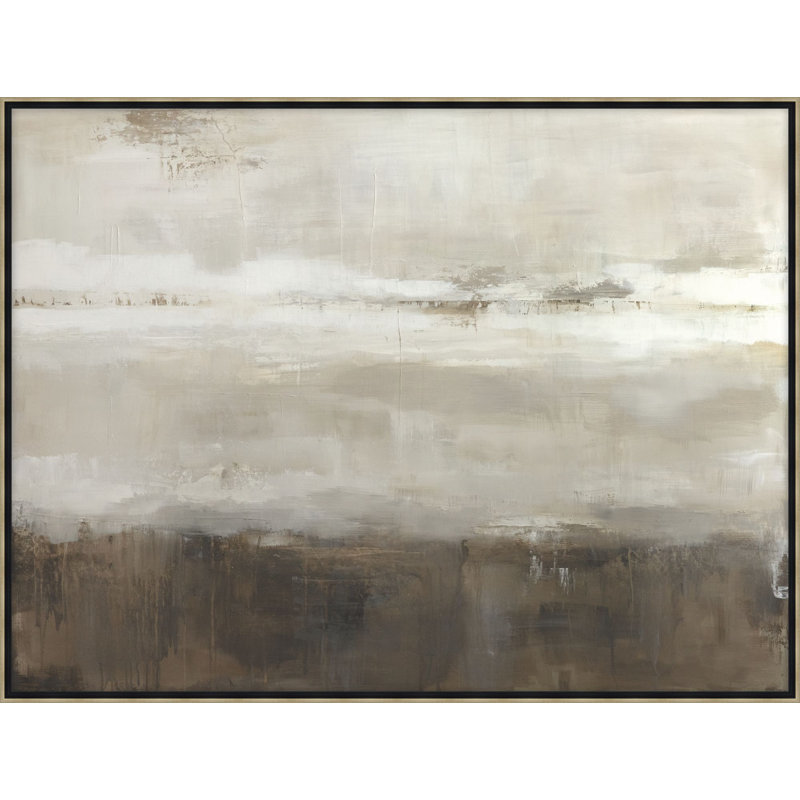 «Frozen Horizon 1», reproduction d'art encadrée, H 44,25 po x l 58,25 po