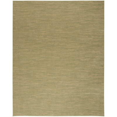 Tapis intérieur / extérieur vert / or Nourison Essentials