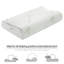 Rayon de mousse à mémoire de forme coussin rafraîchissant hypoallergénique de massage cervical lavable-1409638000