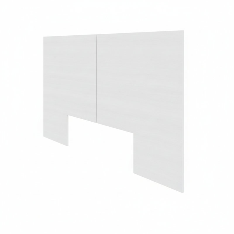 Bonadie Panel Headboard, King, White