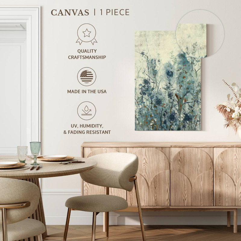 Avery Blue Spring II, 51" H x 34" W