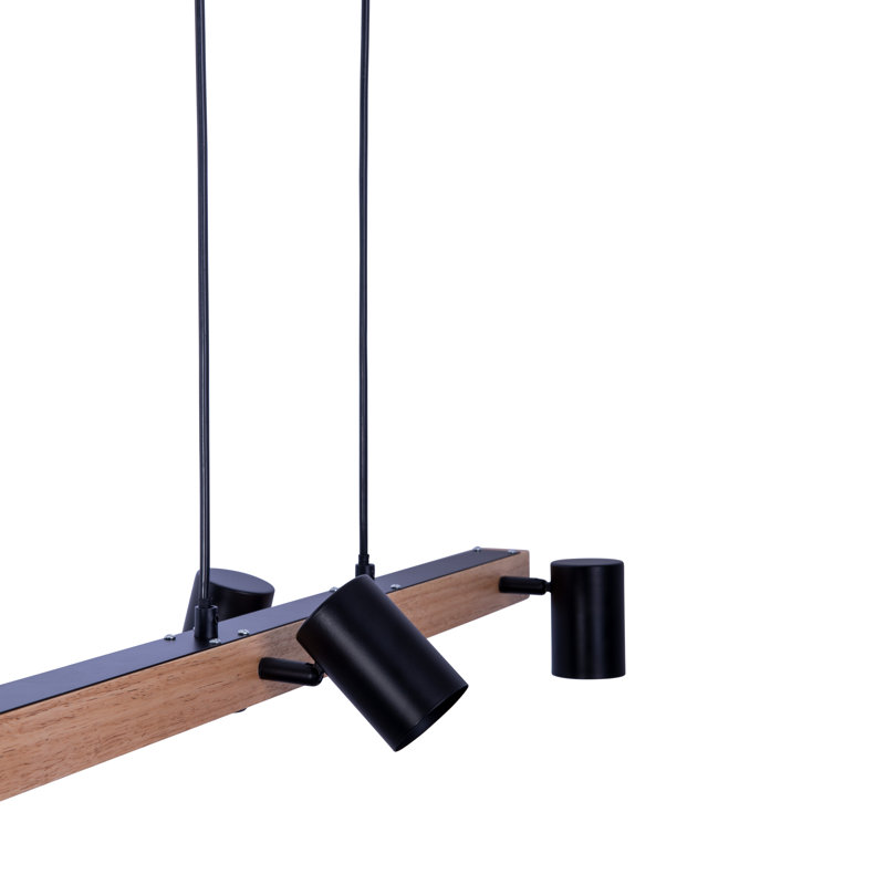 Abha 4 - Light Kitchen Island Pendant, Black