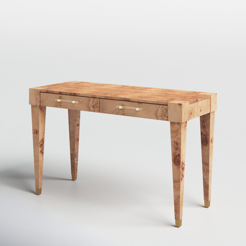 Elianna Solid Wood Top Writing Desk