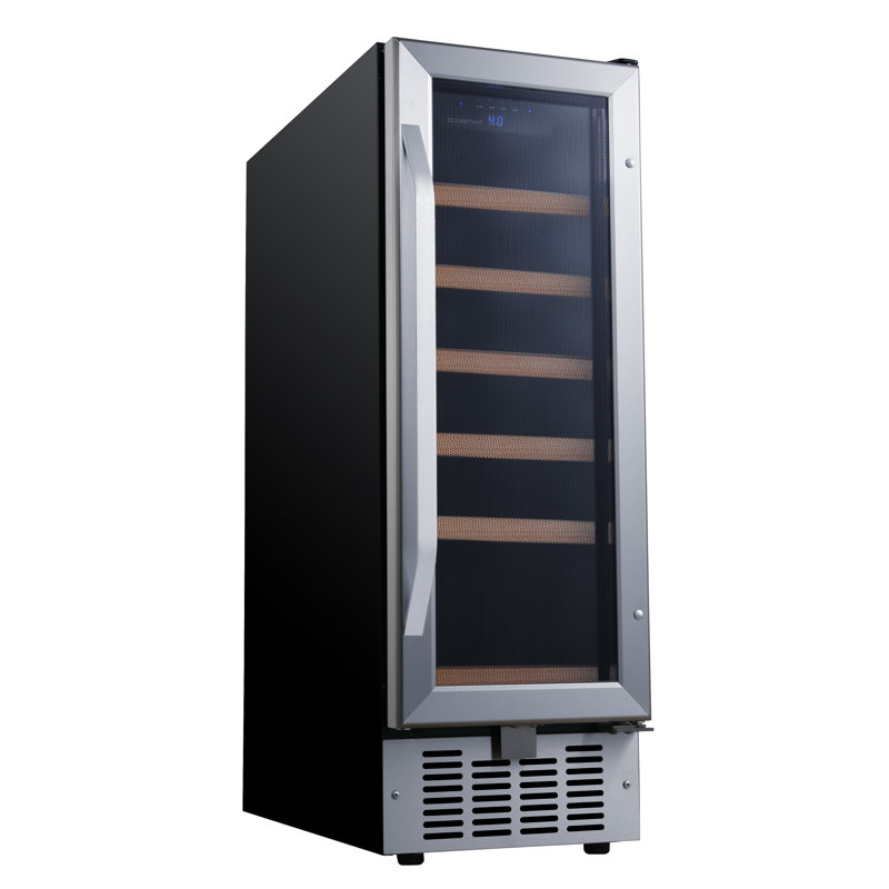 EdgeStar Single Zone 24.25'' Built-In 18 Bottle Wine Refrigerator with Reversible Door