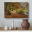 Un chemin boisé en automne - Hans Andersen Brendekilde - Toile tendue avec châssis - 1902-1060203840
