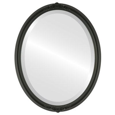 Rhine Wood Flat Wall Mirror