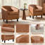 Fauteuil demi-tonneau avec fauteuil club demi-tonneau Seldon-1892644210