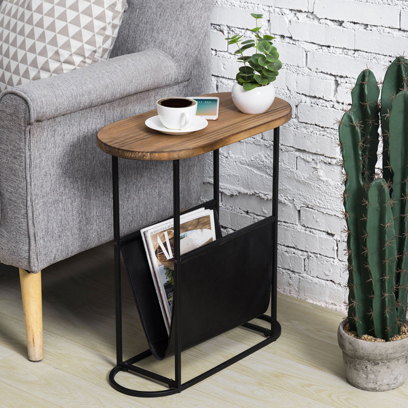 Titas Freestanding Magazine Rack