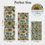 Tapis de cuisine lavables antidérapants à motif tournesol