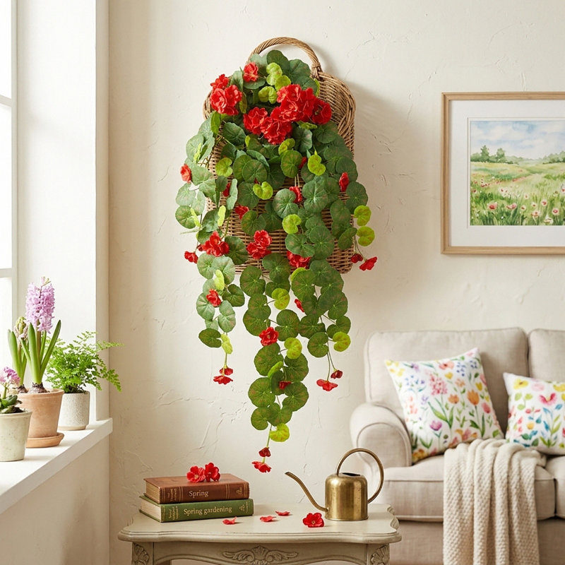 Guirlande Teardrop, Rouge