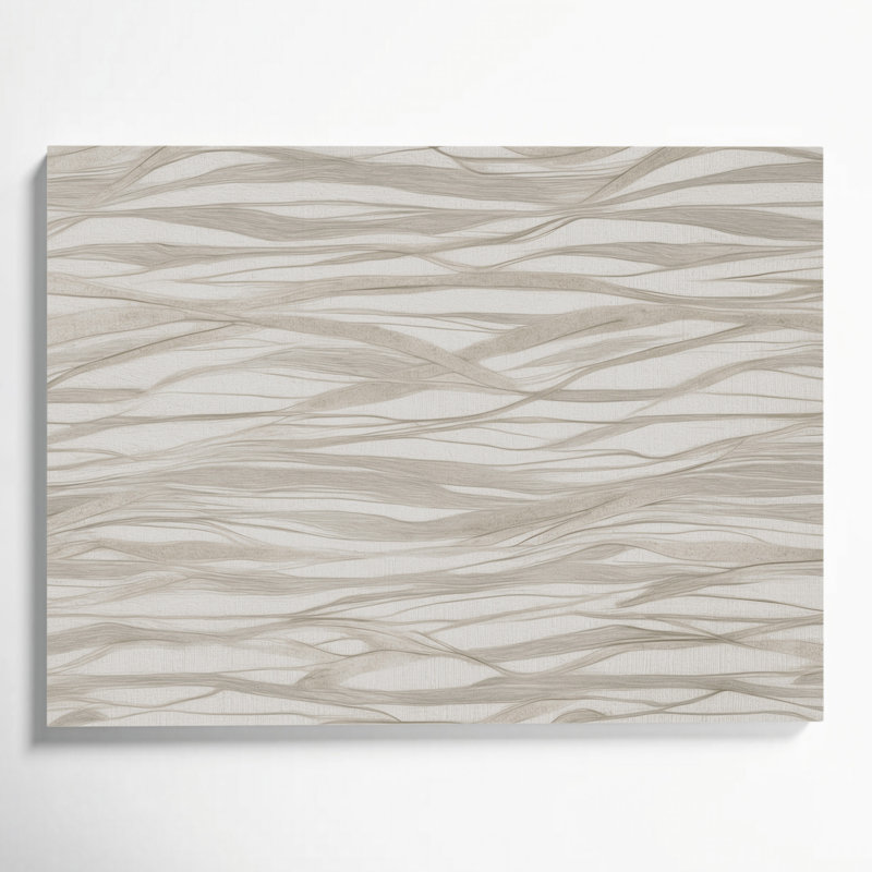Minimalisme 19, art mural sur toile grise, H 20 po x l 24 po