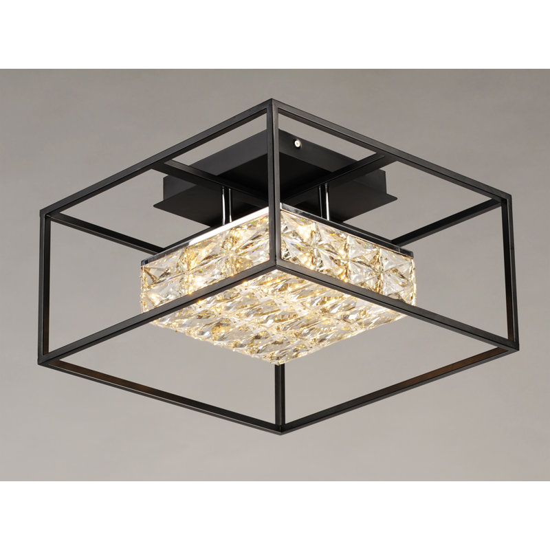 Cockermouth Crystal LED Semi Flush Mount