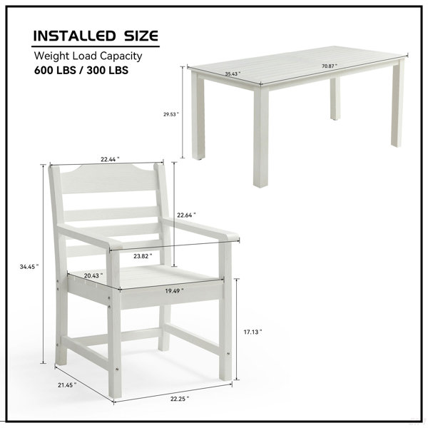 Dimensions du produit