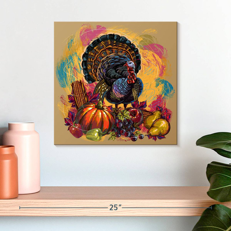 Lelend Thanksgiving Dinner Staples, 16'' H x 16'' W