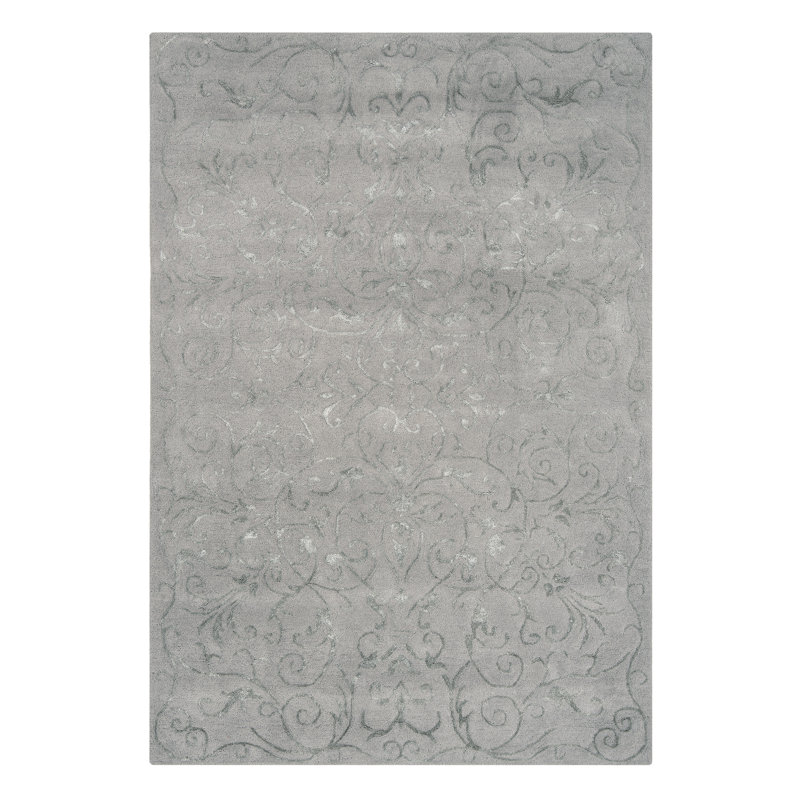 Detrick Damask Area Rug, Rectangle 200 x 300cm