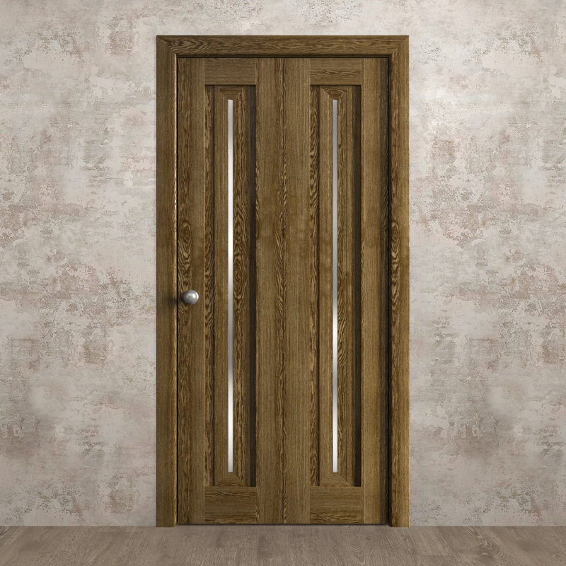 Portes coulissantes pliantes pour garde-robe | Ego 5014 | Ensemble de quincaillerie pour moulures robustes | Portes de garde-robe de chambre en bois massif