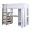 Haygaran Single (3') High Sleepers with Desk Included