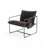2 Chairs In 1 Box, Upholstered Hanging Armchair With Arm Pocketsmetal Frame-1092043074-1092043075