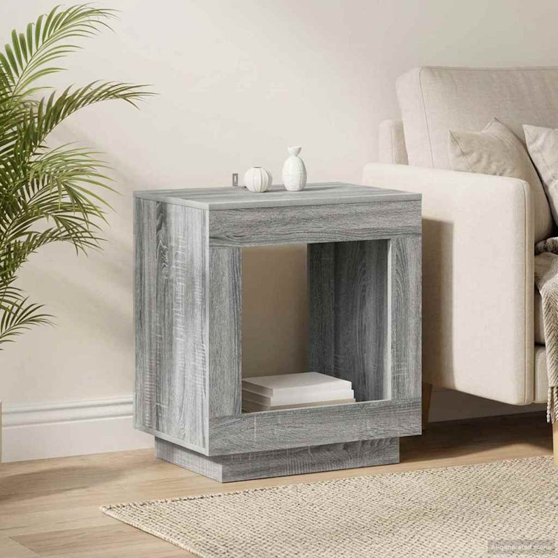 End Table, Grey Sonoma