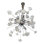 Lustre sphérique Spoutnik en acier à 10 lumières Murana