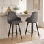 Tabouret de comptoir pivotant 29,5 po