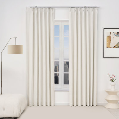 Paire de rideaux occultant Clemmence Chenille Max