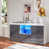 White sideboard+Gray door selected