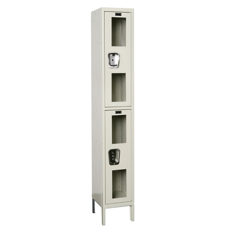 Casier large 2 niveaux 1 Safety-View, H 78 po x l 12 po x P 12 po