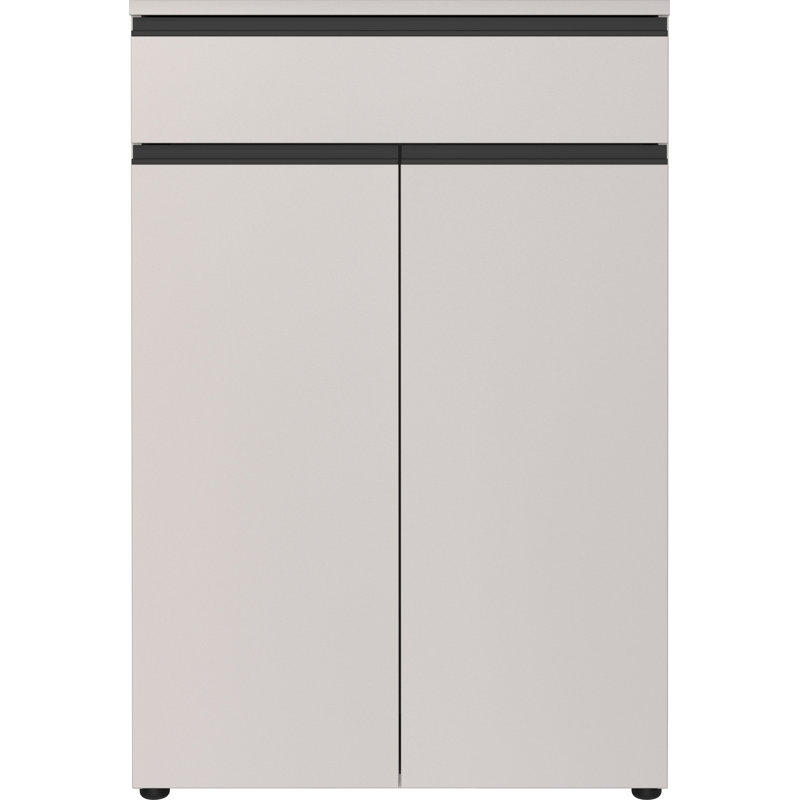 Bonares 81cm Wide File Cabinet, Marble