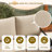 Charron 5 - Person Patio Conversation Set with Cushions-1279108741