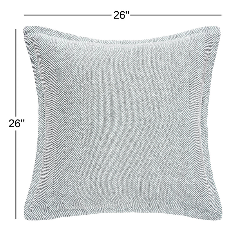 Orson 100% Cotton Sham, Agate, Euro