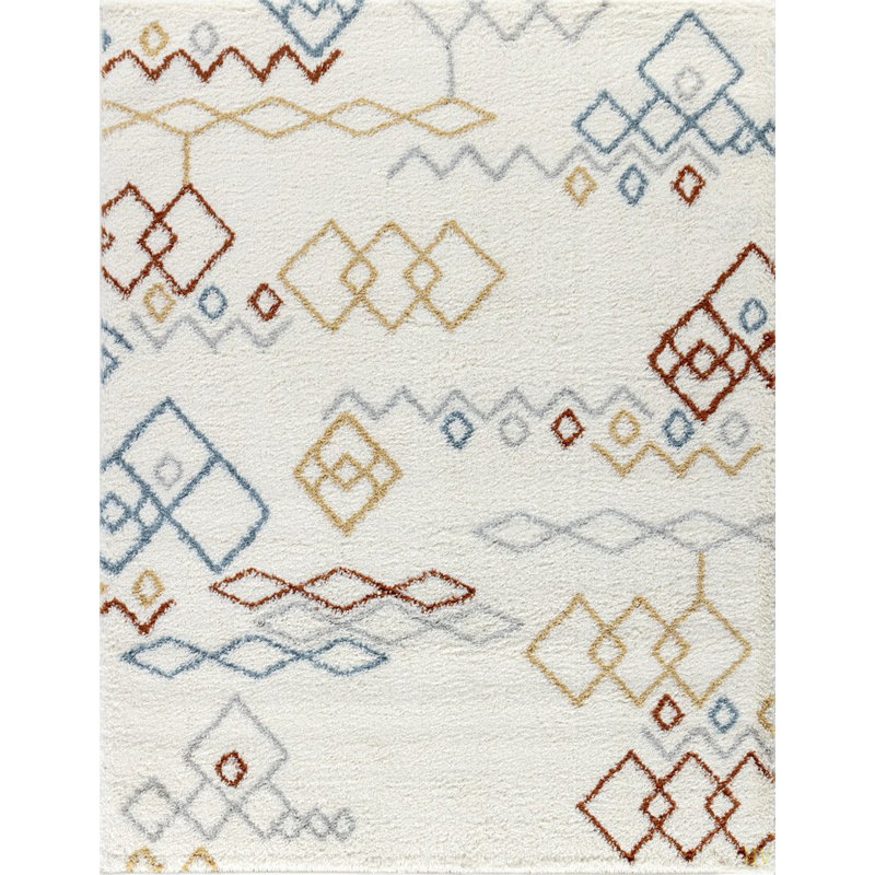 Loft Shag GC_CZY1005 7 Ft. 10 In. X 9 Ft. 10 In. Shaggy Area Rug, Rectangle 7'10" x 9'10"