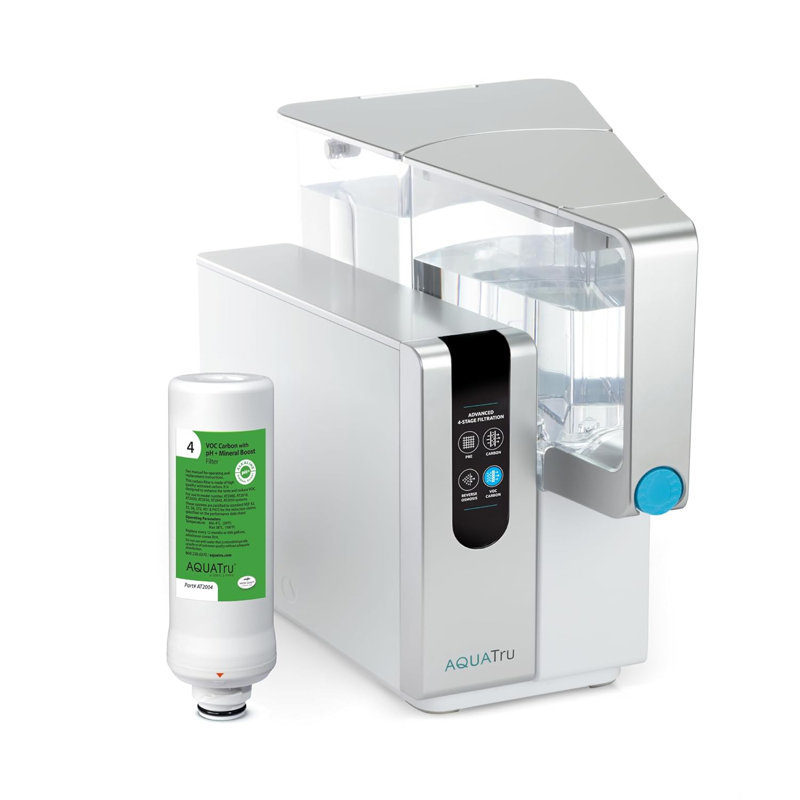 Système de filtration d'eau de comptoir AquaTru Classic Alcaline