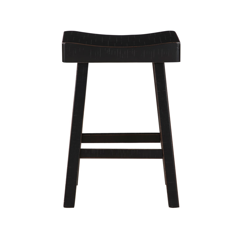 Tabouret de bar et de comptoir Aviana, Tabouret de bar (siège d’une hauteur de 30 po), Noir