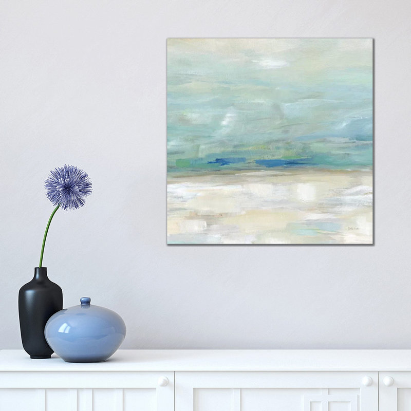 Skyline II by Cynthia Coulter - Wrapped Canvas Painting, 45.72 cm H x 45.72 cm W x 1.91 cm D