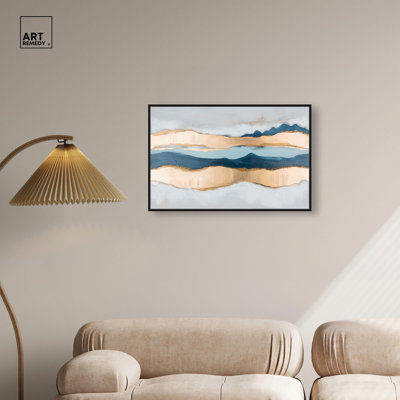 Art mural bleu Blue Ridge I par Art Remedy