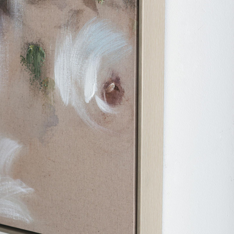 36 po x 36 po, reproduction d'art sur toile carrée encadrée