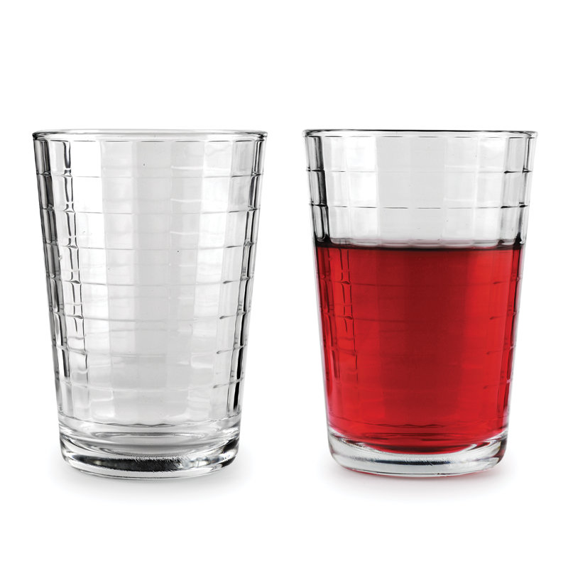 Ensemble de matrices de 4 à 7 oz. Verres à jus