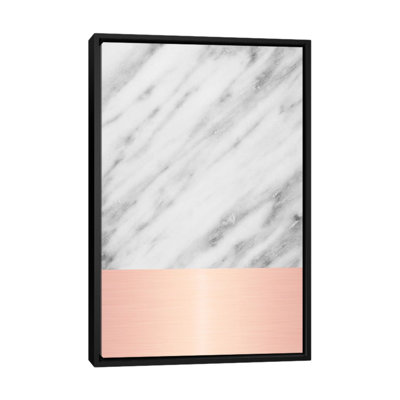 " Carrara Marble With Pink " by Emanuela Carratoni