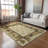 Premium Machine Washable Markhi AMF142 Khaki Rug-760946067