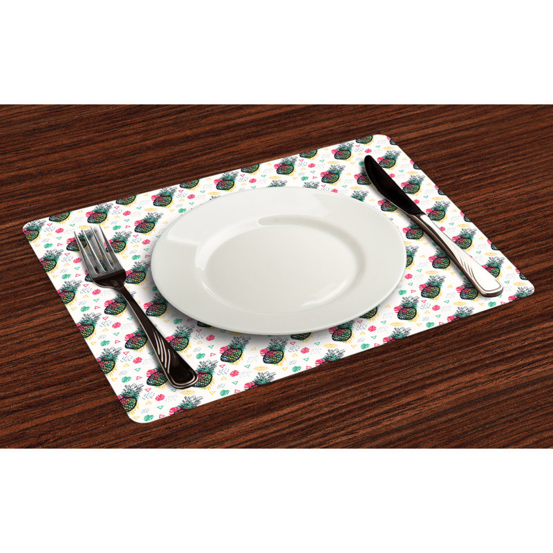 Polyester Food & Drink Rectangle Placemat