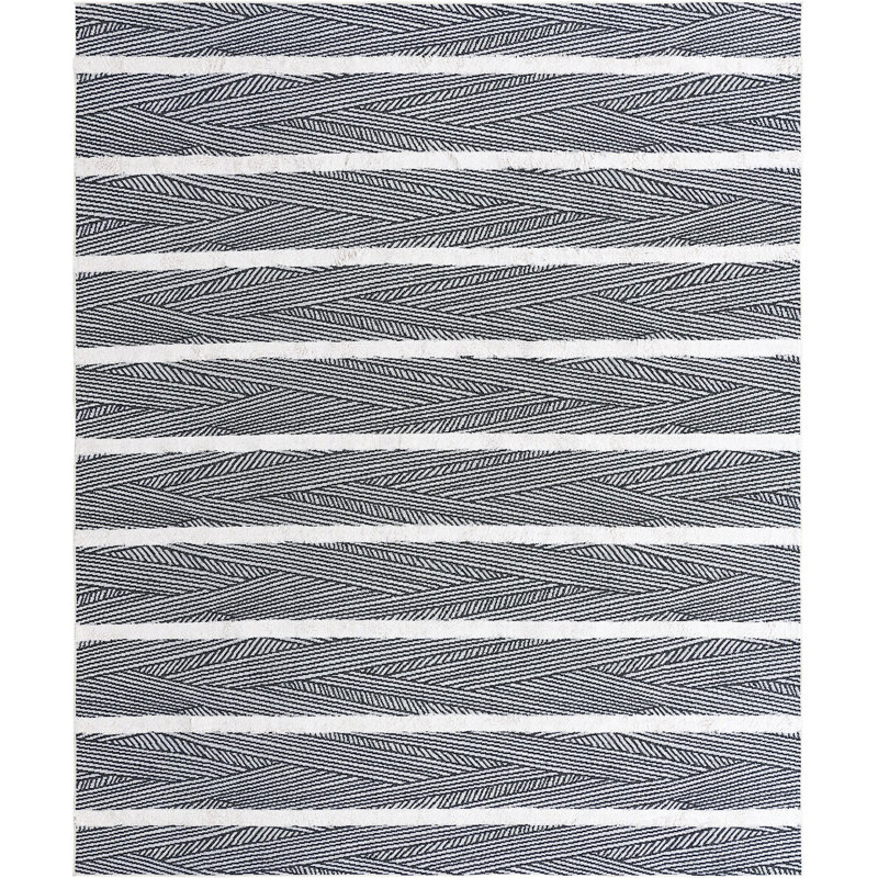Eiryn Cotton Abstract Indoor Rug, Rectangle 8'3" x 10'