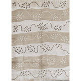 Hand-Knotted High-Quality Beige Area Rug