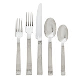 Pioggia 45 - Piece Stainless Steel Flatware Set - Service for 8