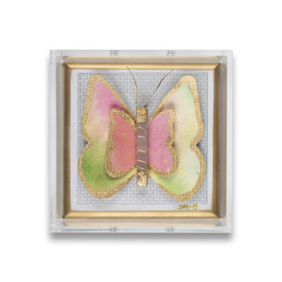 Acrylic 3-D Art Butterfly Shadowbox